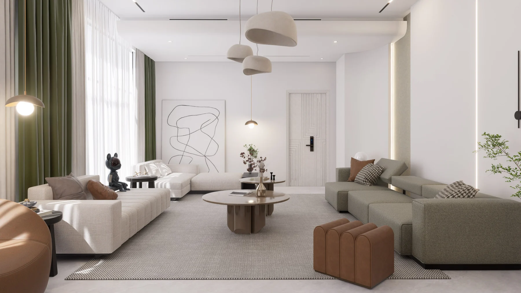 Villa living room concept