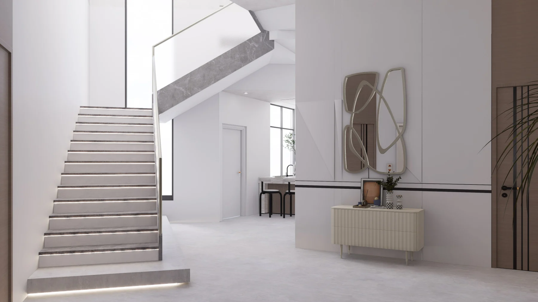 Architectural staircase concept